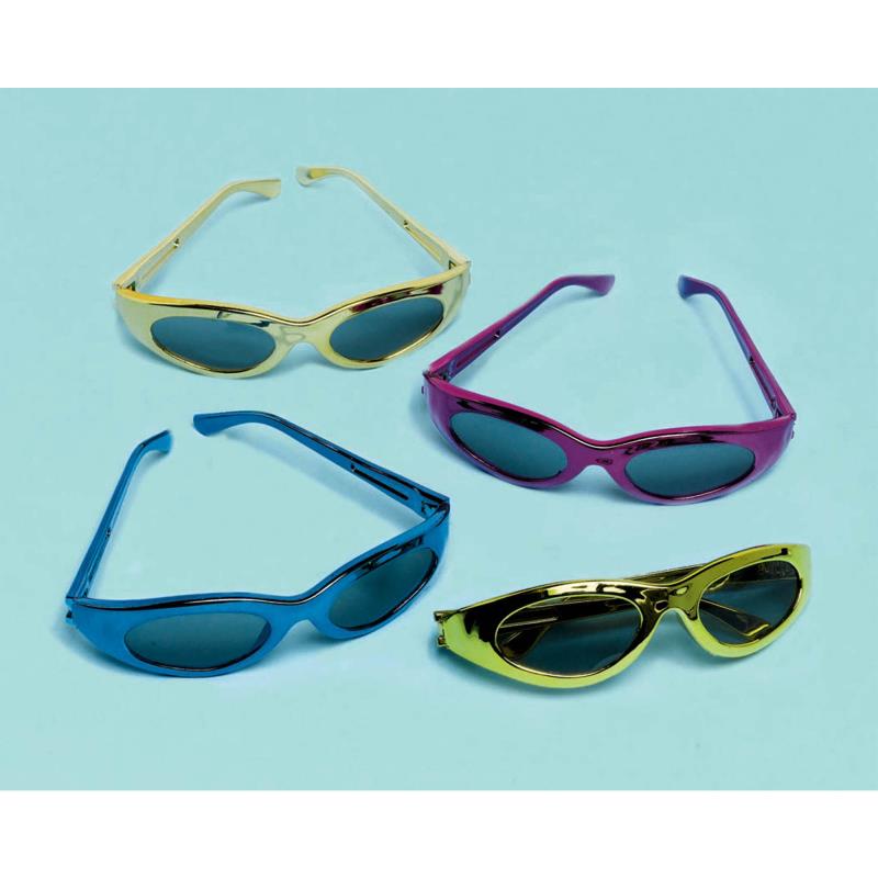 Sporty Sunglasses Adult Costume Accessory Pack of 10