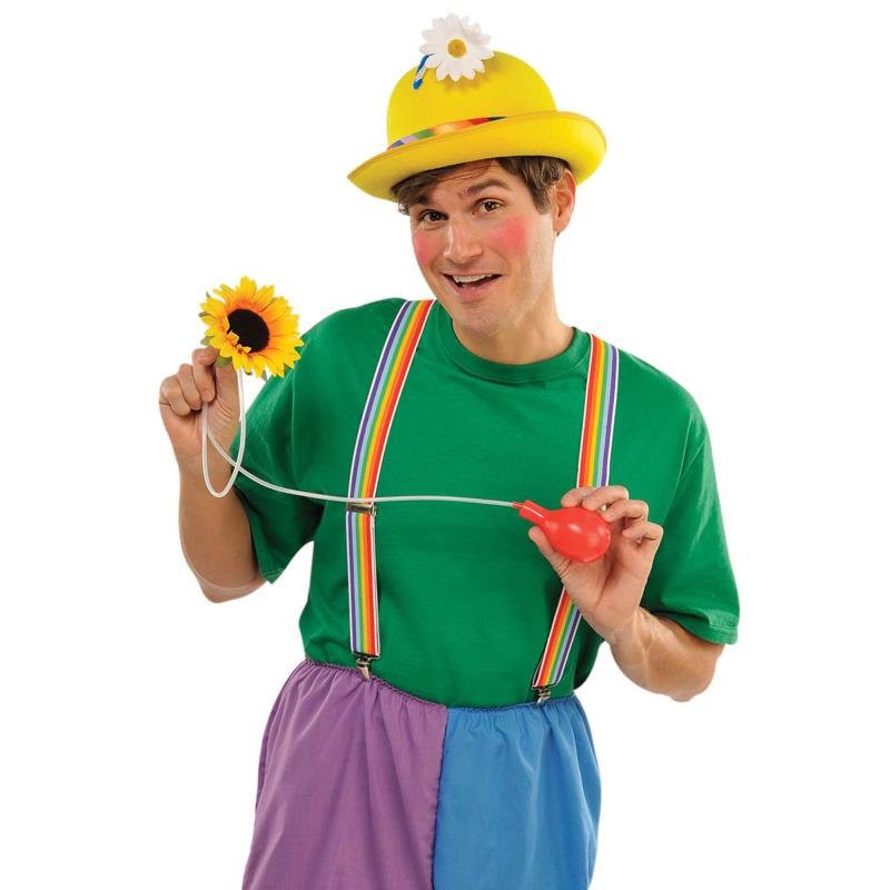 Clown Squirt Flower Adult Costume Accessory