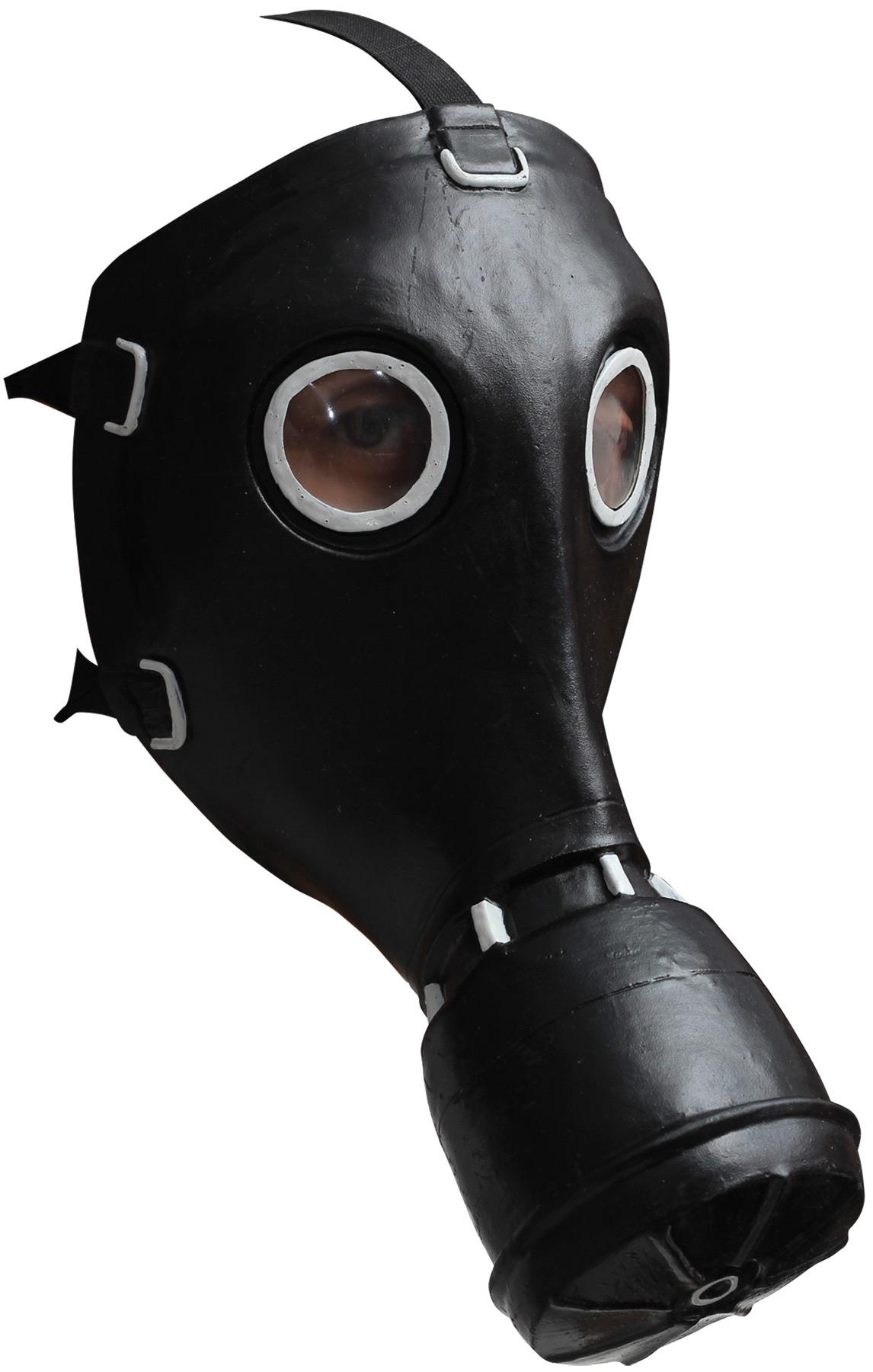 GP-5 Gas Black Latex Adult Mask