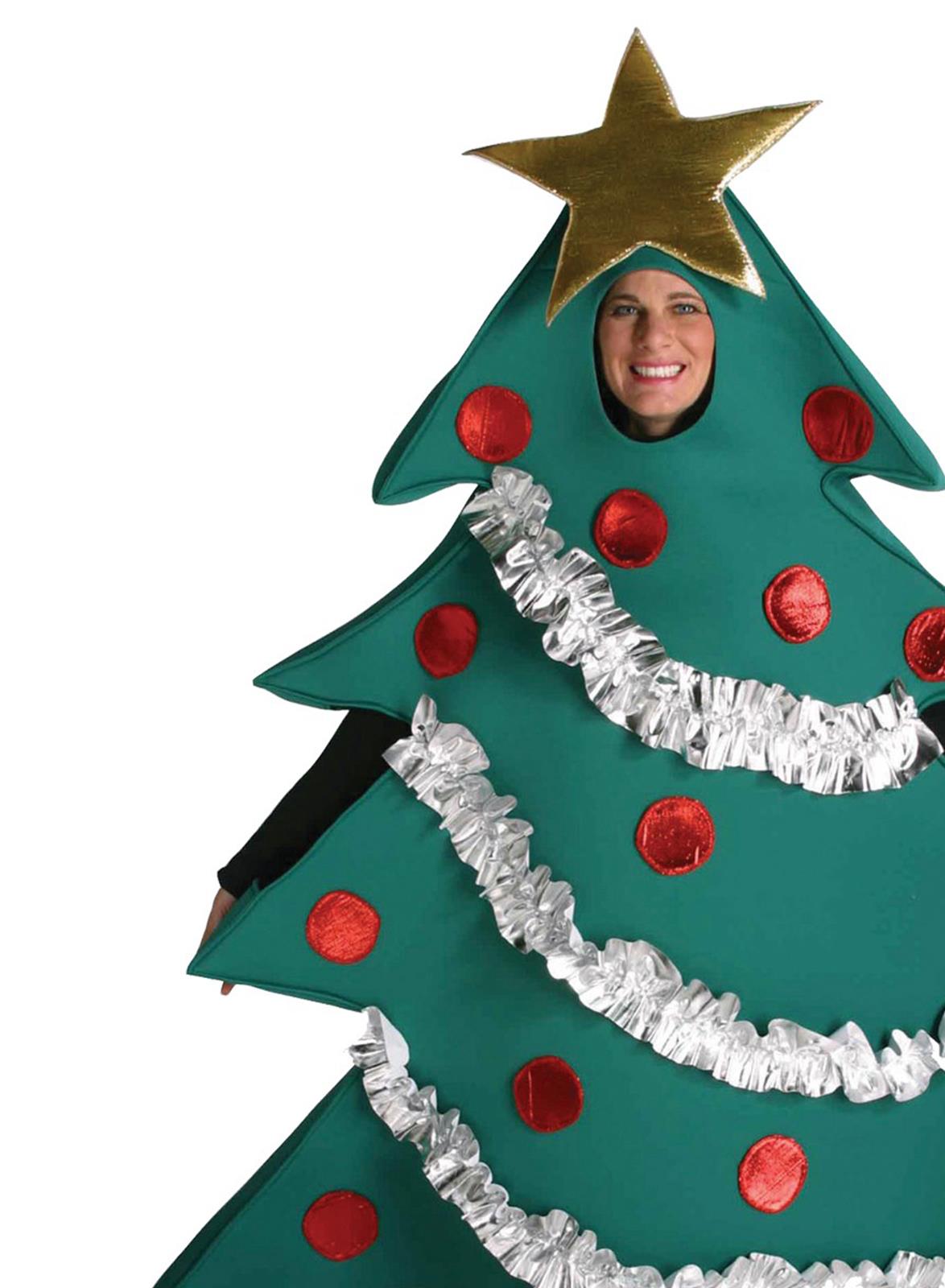 Christmas Tree With Shoe Boxes Adult Costume