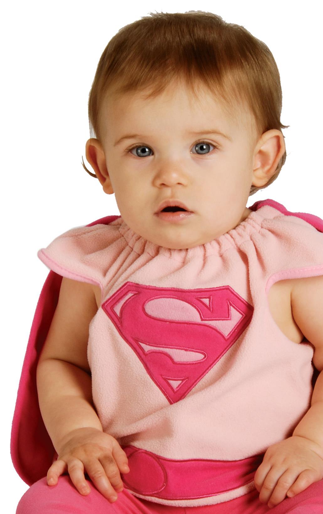 Supergirl Bib Newborn Costume