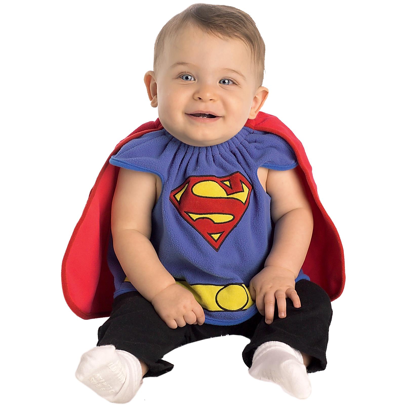 Superman Bib Newborn Costume