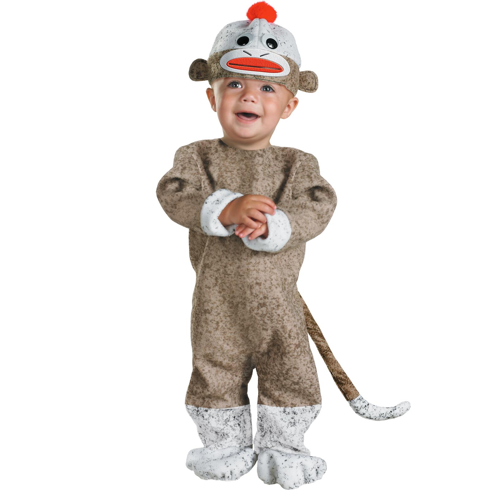 Sock Monkey Infant Costume