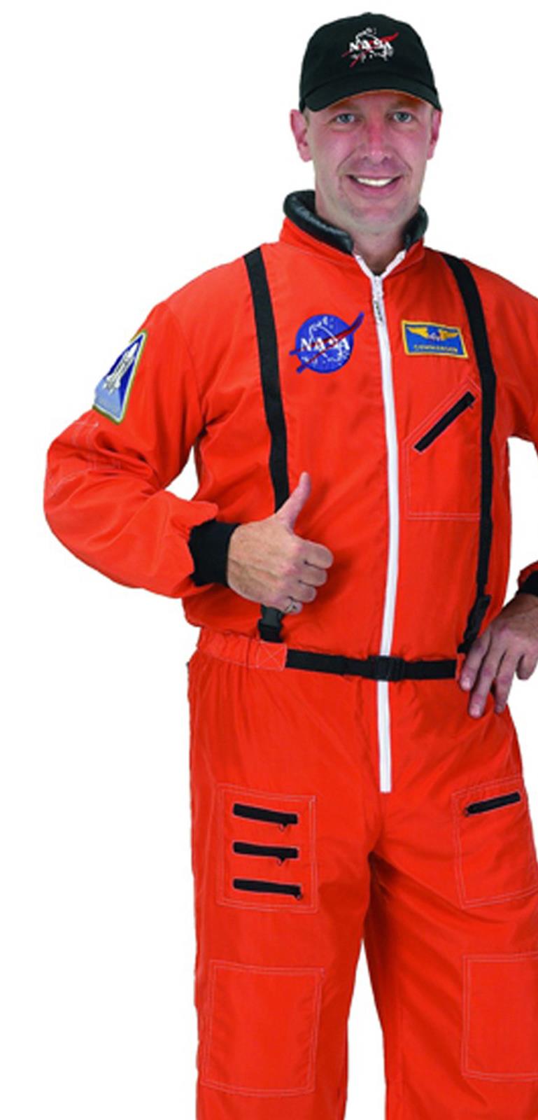 NASA Astronaut Orange Suit Adult Costume