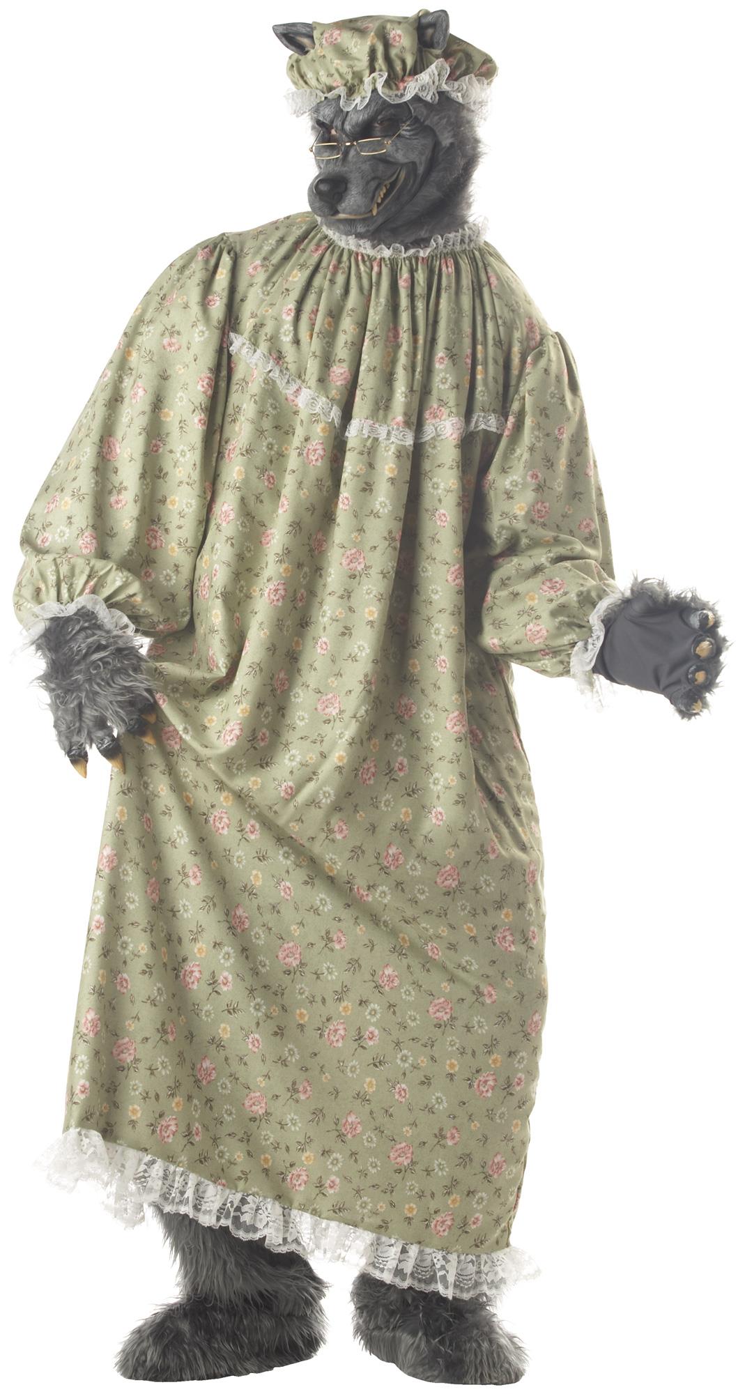 Wolf Granny Adult Costume