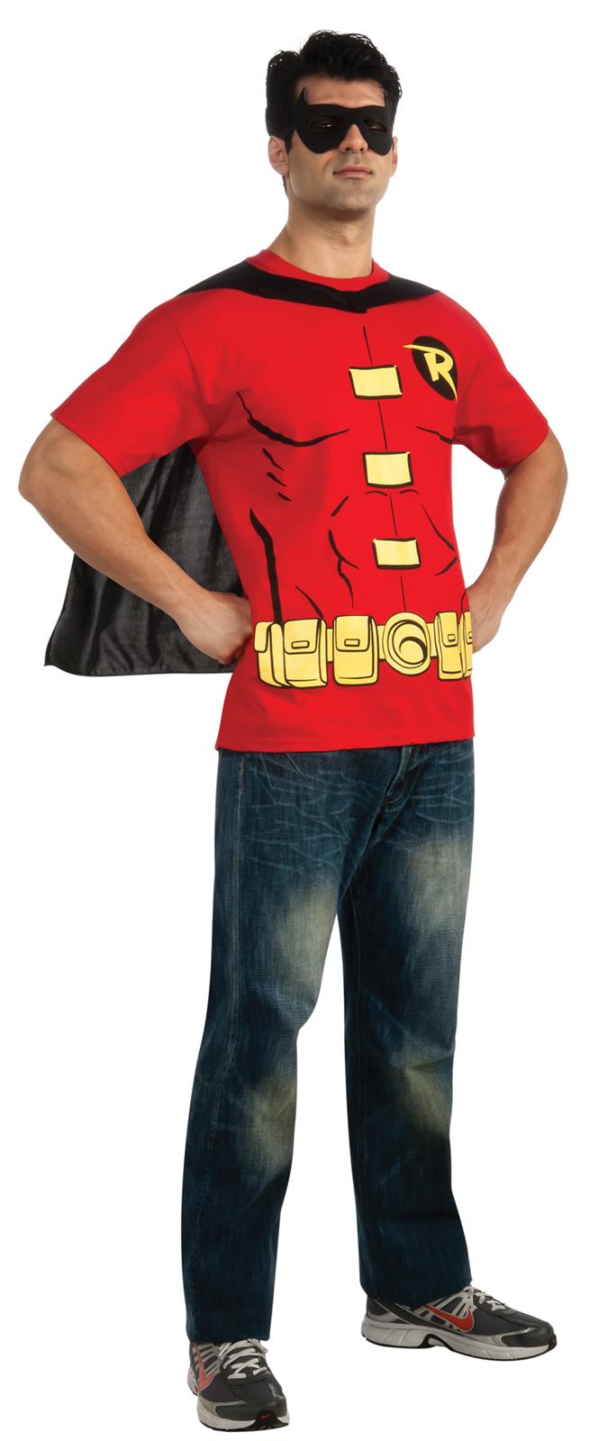 Robin T-Shirt Adult Costume Kit