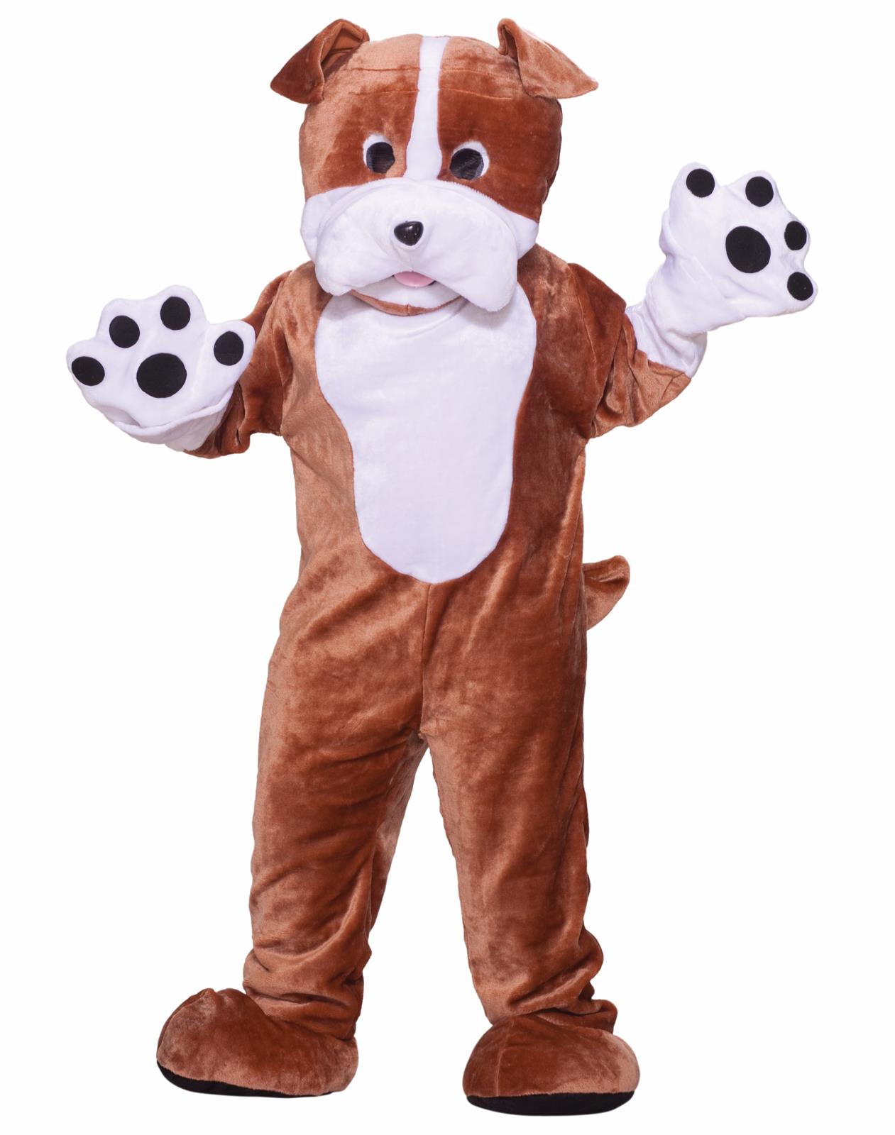 Bulldog Deluxe Mascot Adult Costume