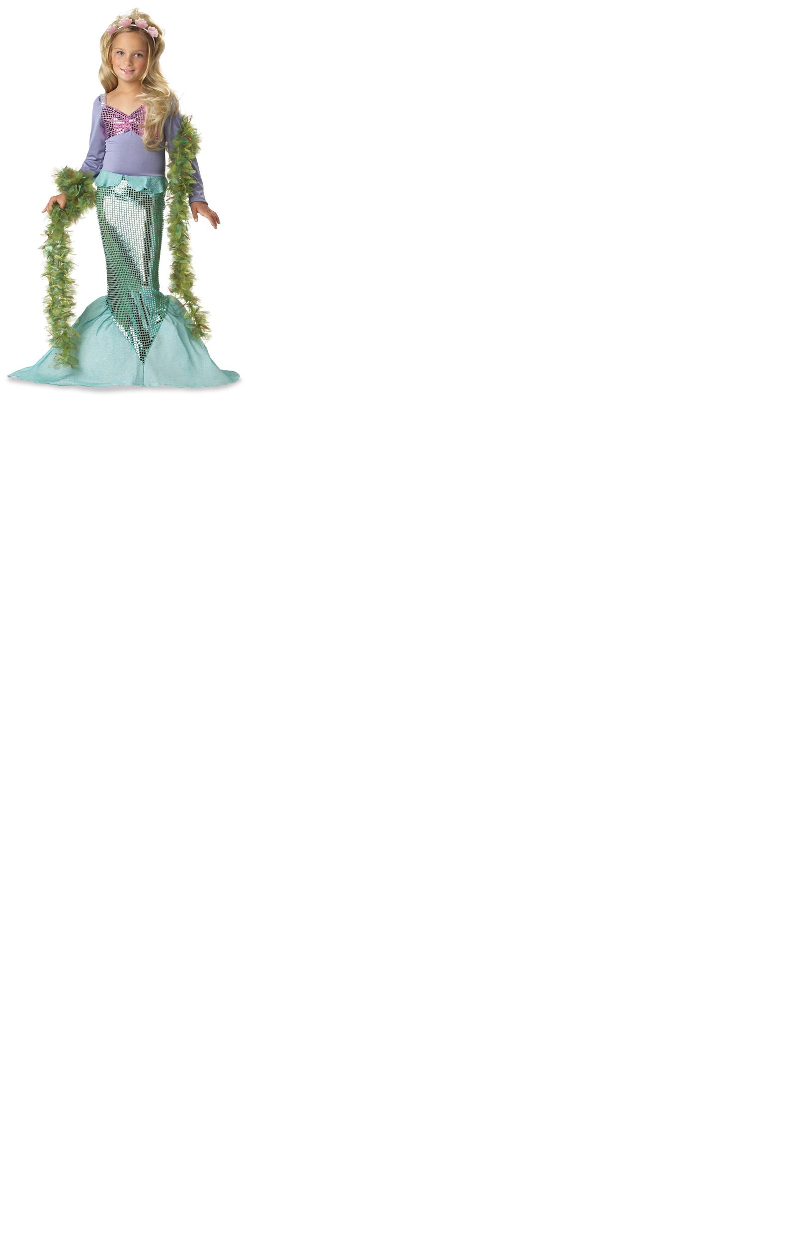 Lil Mermaid Toddler / Child Costume Small