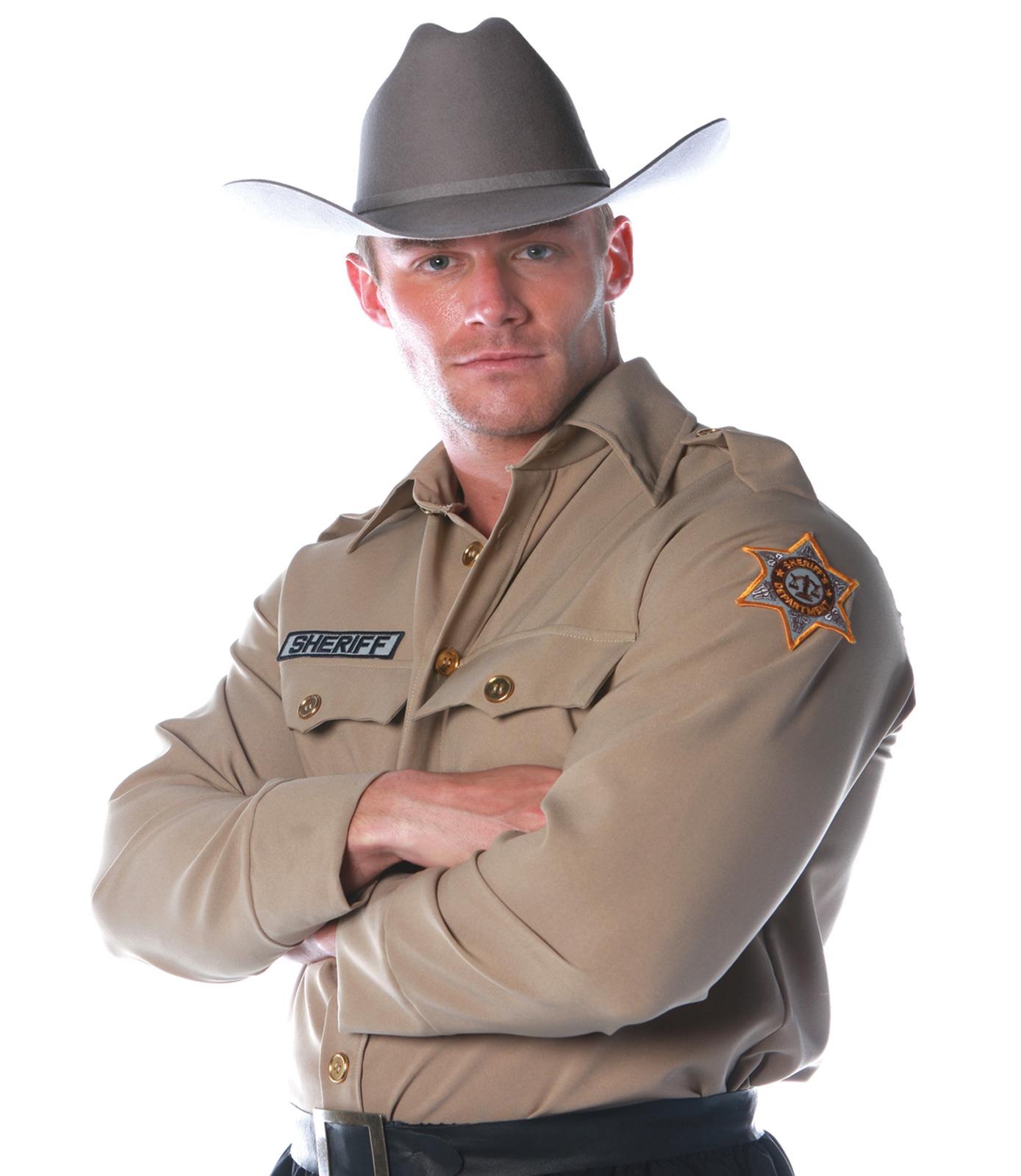 Sheriff Shirt Adult Costume