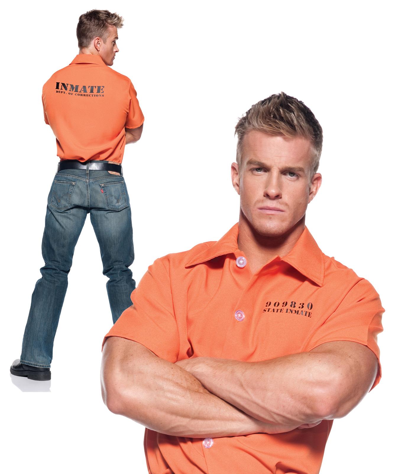 Prisoner Shirt Adult Costume XL