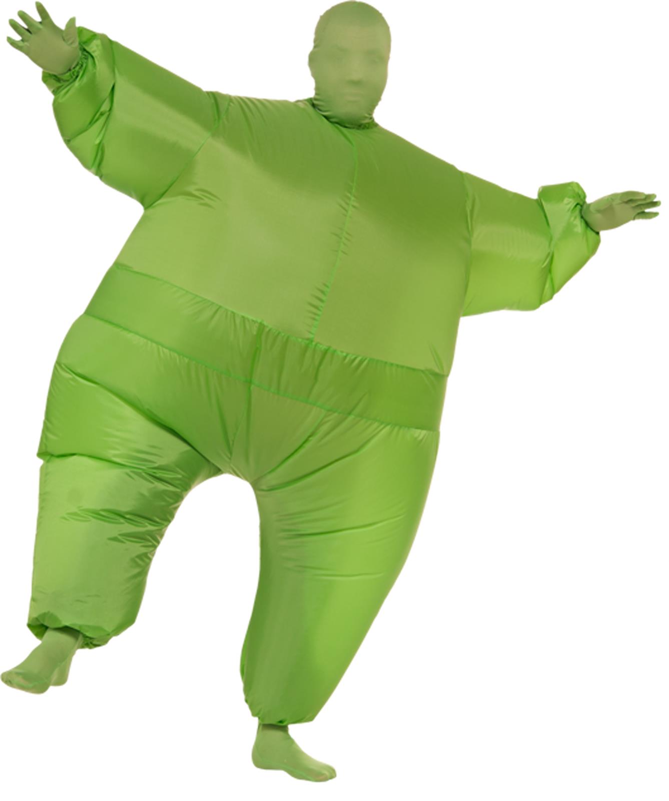 Green Inflatable Suit Adult Costume