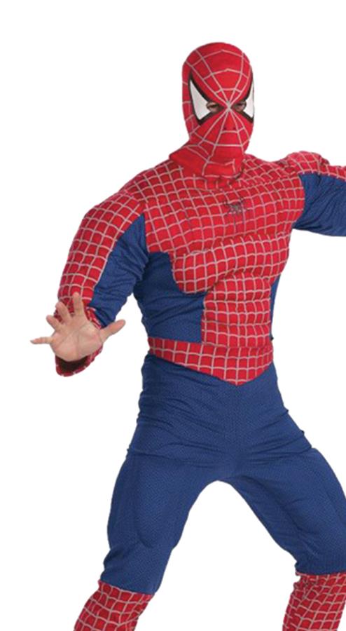 Spider-Man Muscle Chest Adult Costume 42-46
