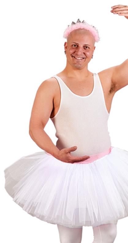 Tutu Grande White Adult Costume Accessory