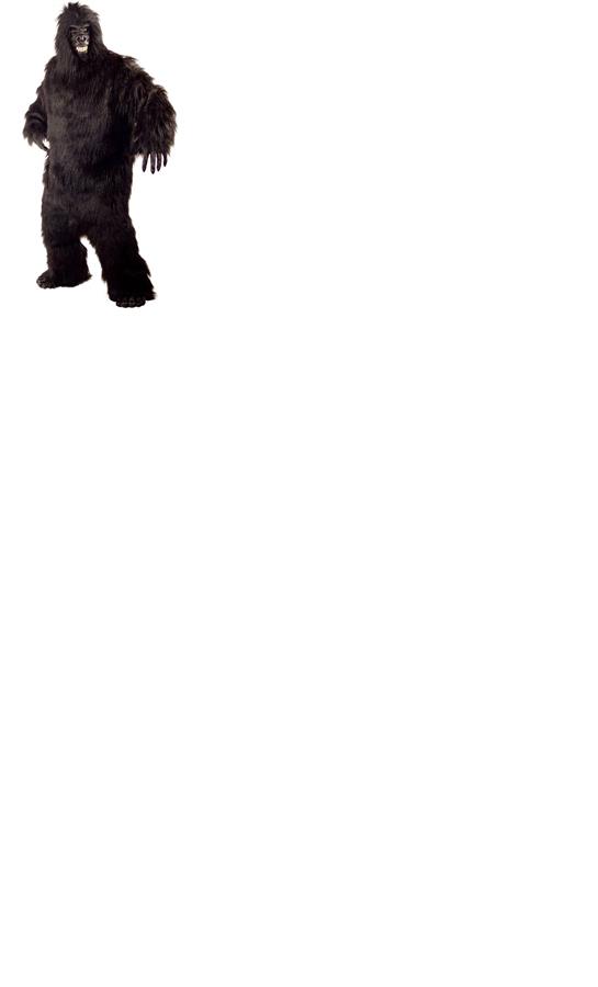 Gorilla Full Body Adult Costume