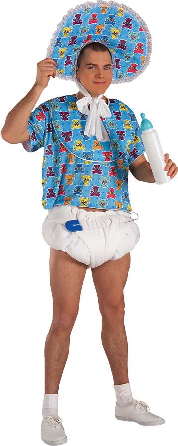Big Baby Blue Adult Costume Kit