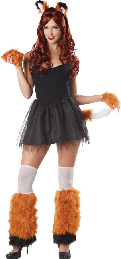 Fox 4 Piece Adult Costume Kit