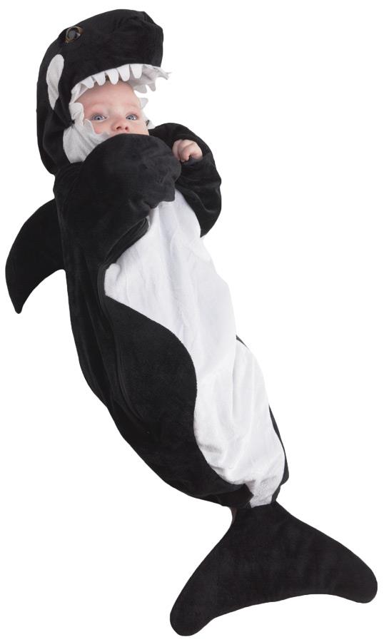 Killer Whale Orca Bunting Infant Costume