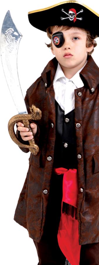 Carribean Pirate Boy Child Costume