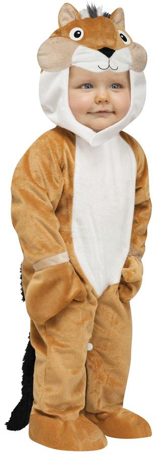 Chipper Chipmunk Toddler Costume
