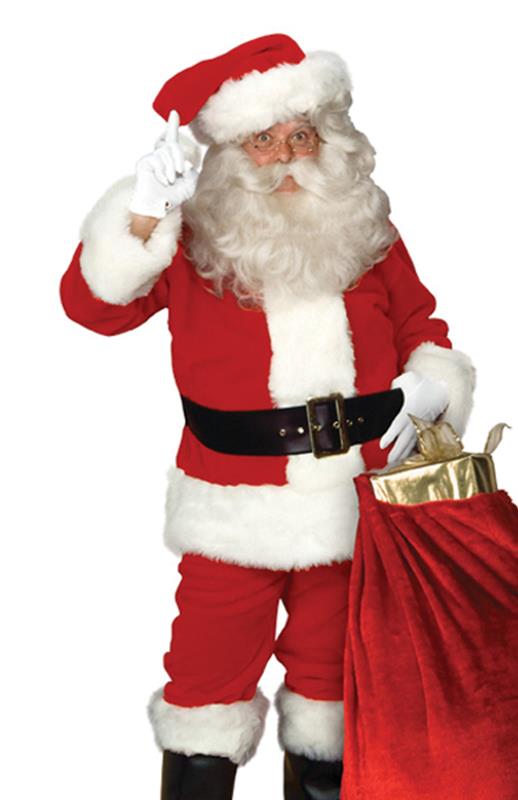Santa Suit Deluxe Adult Costume