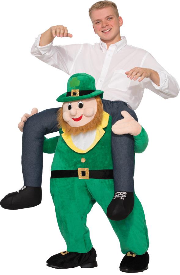 Once Upon a Leprechaun Piggyback Adult Costume