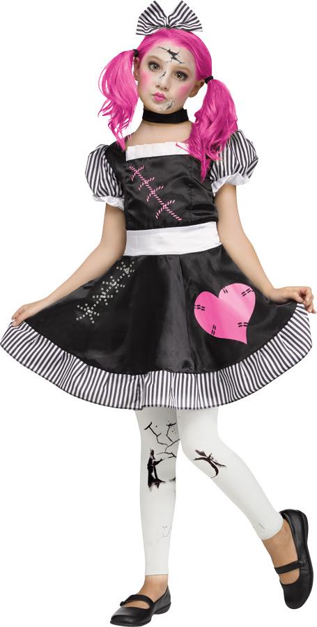 Broken Doll Child Costume