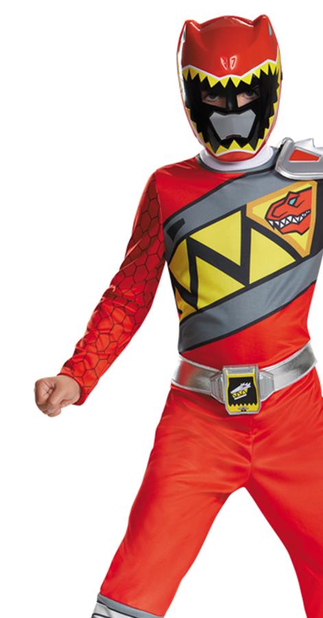 Power Rangers Dino Charge Red Ranger Classic Child Costume