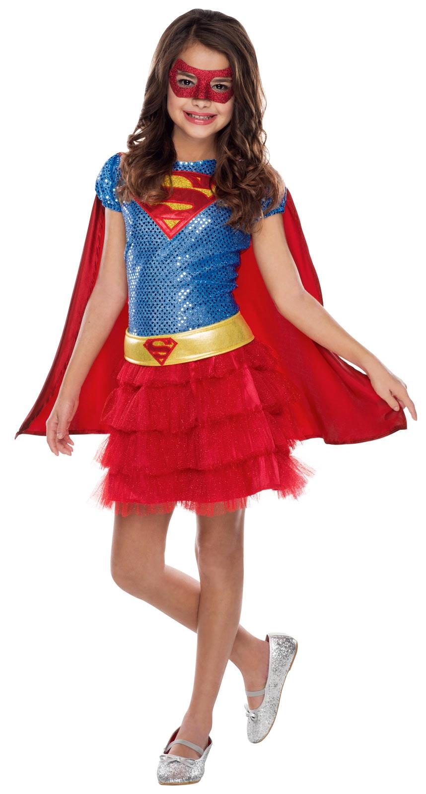 Supergirl Sequin Child Costume