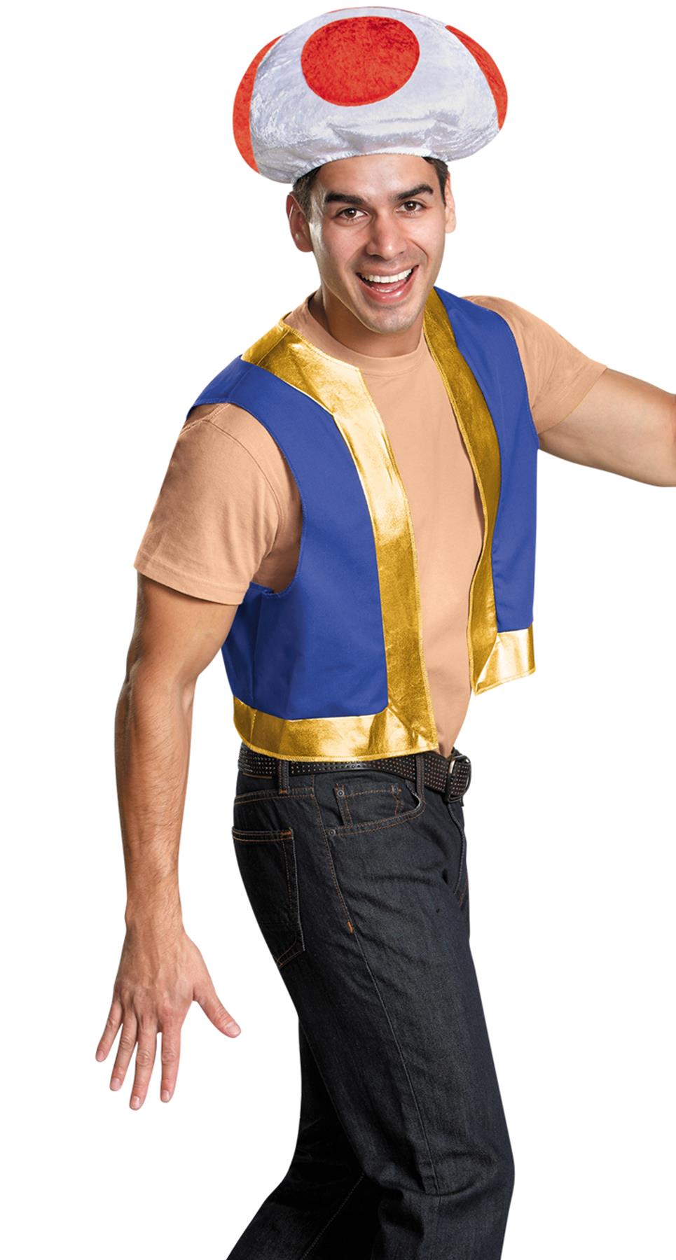 Super Mario Bros. Toad Adult Costume