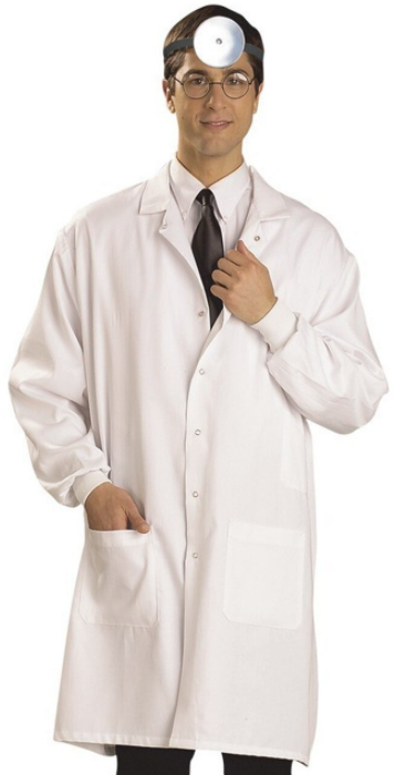 Lab Coat Doctor Adult Costume