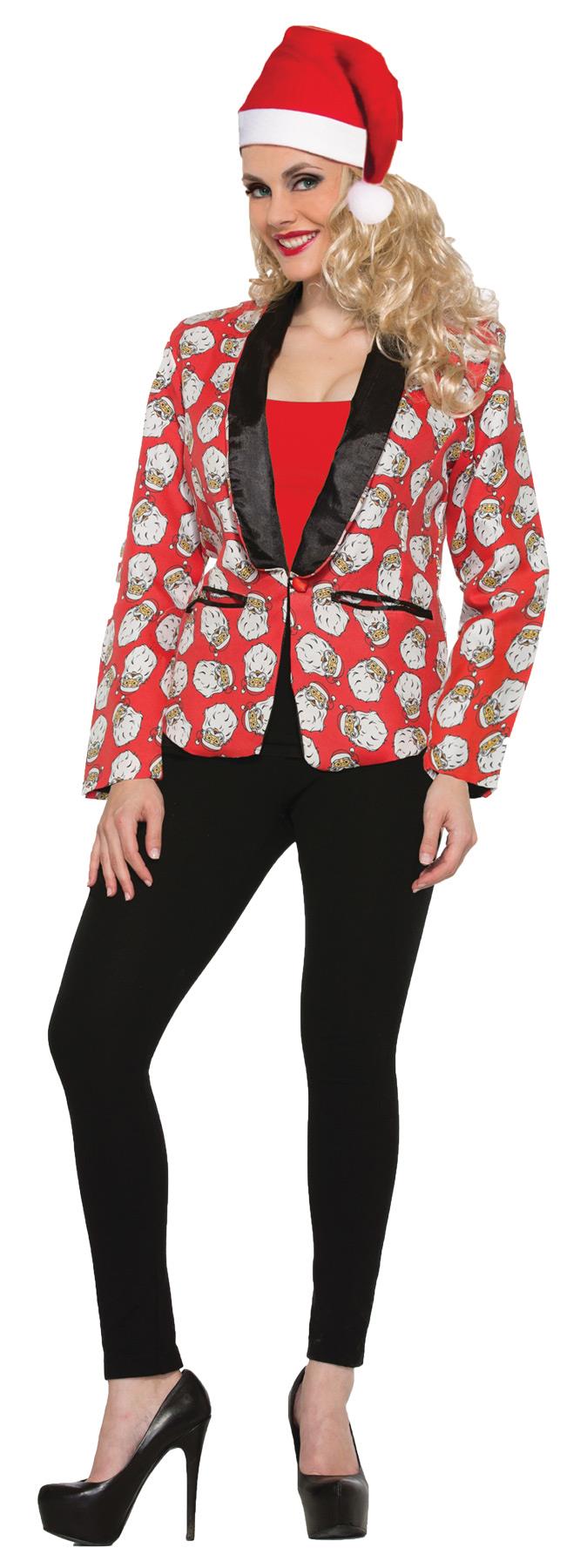 Santa Blazer Adult Costume