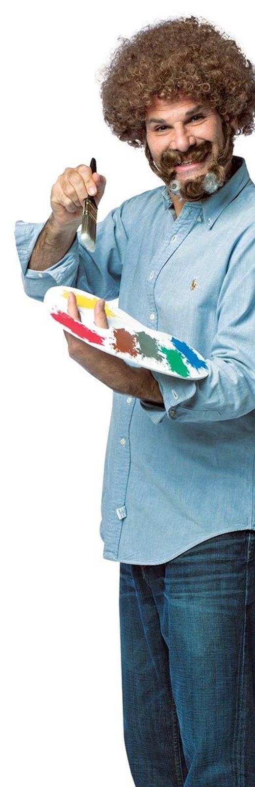 Bob Ross Adult Costume Kit