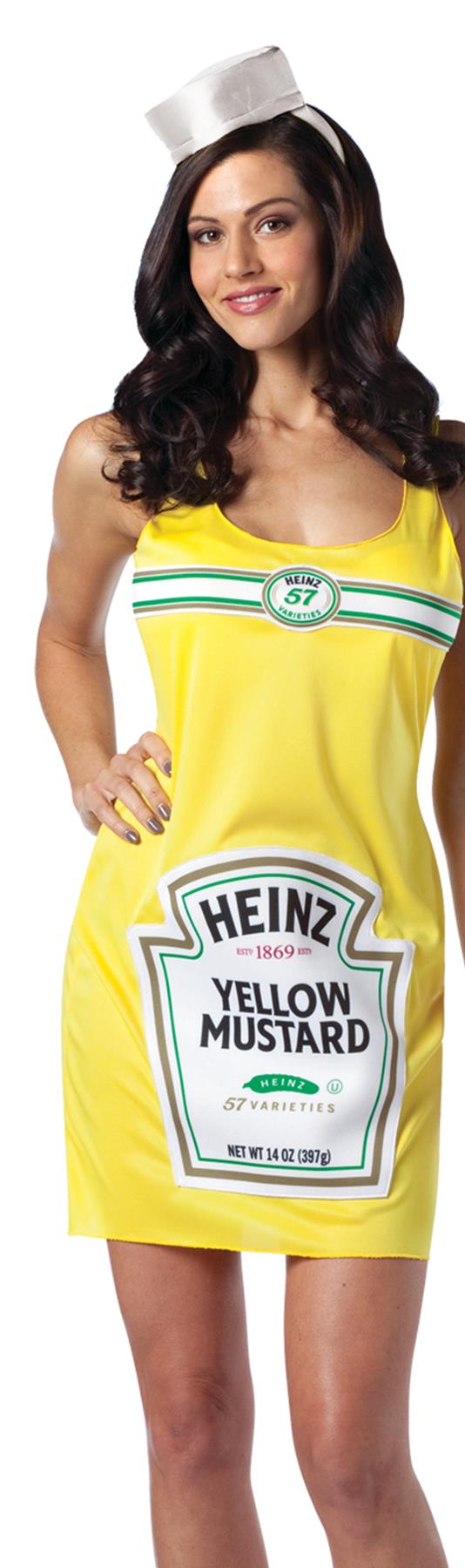 Heinz Mustard Bottle Dress Adult Costume