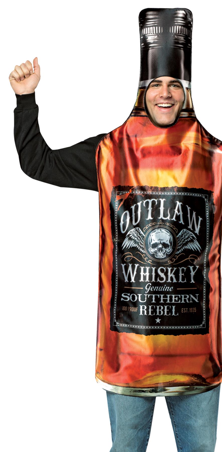 Get Real Whiskey Bottle Adult Costume