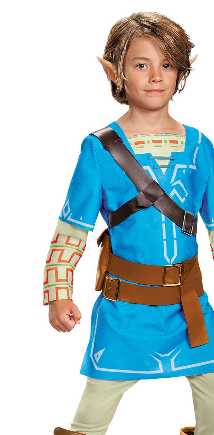 The Legend of Zelda Breath of the Wild Link Deluxe Child Costume