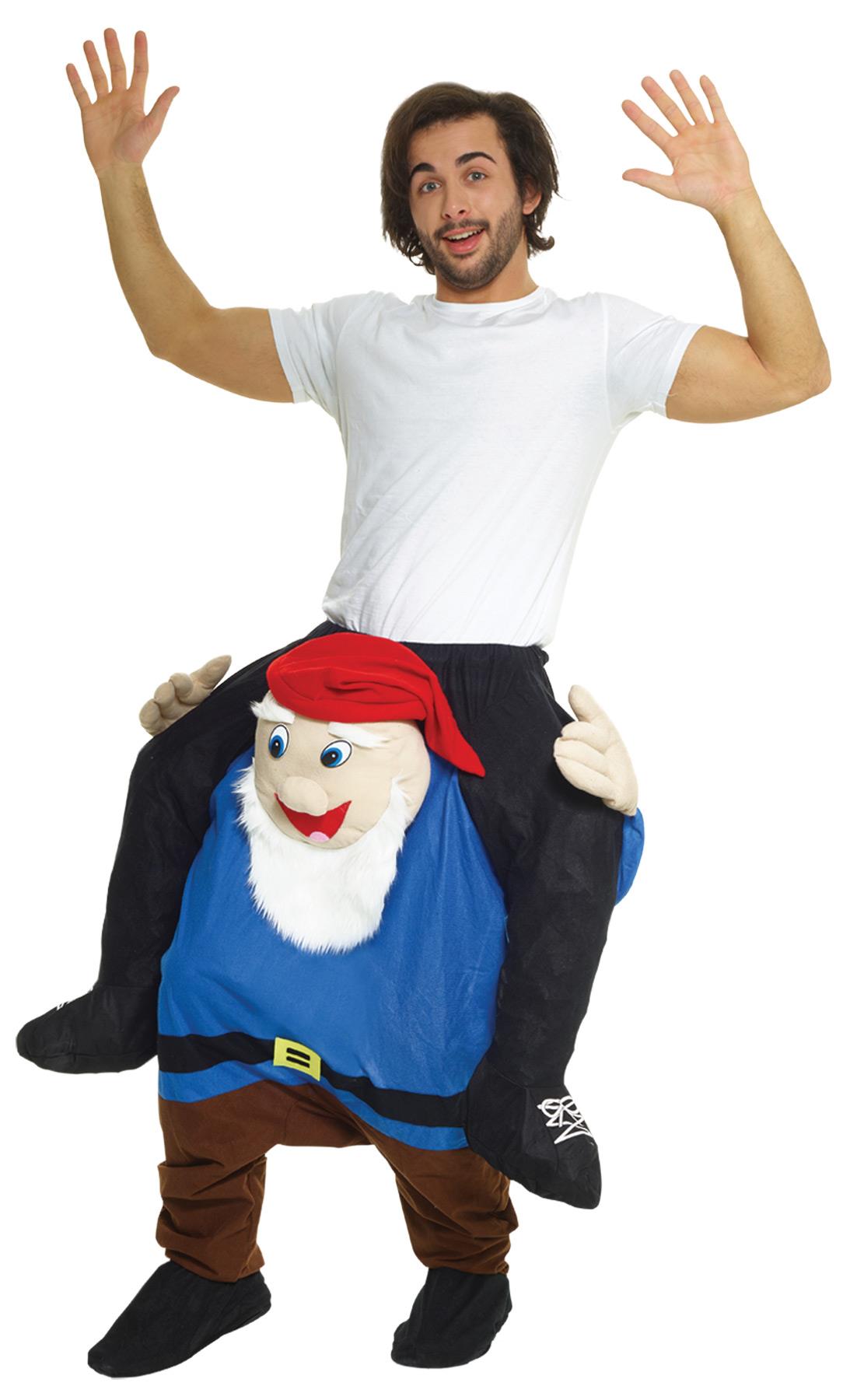 Gnome Piggyback Ride Adult Costume