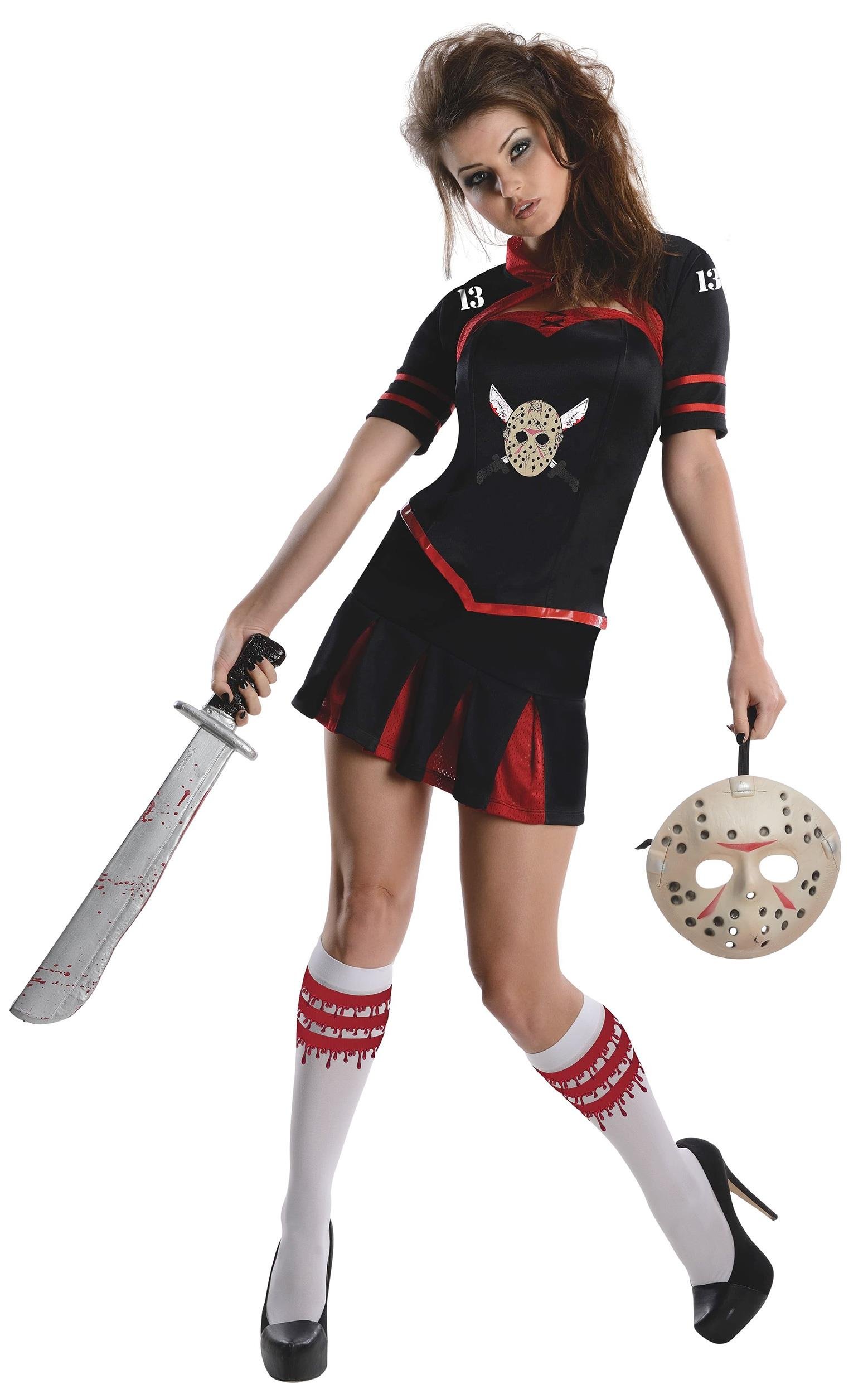 Friday the 13th Jason Cheerleader Secret Wishes Adult Costume