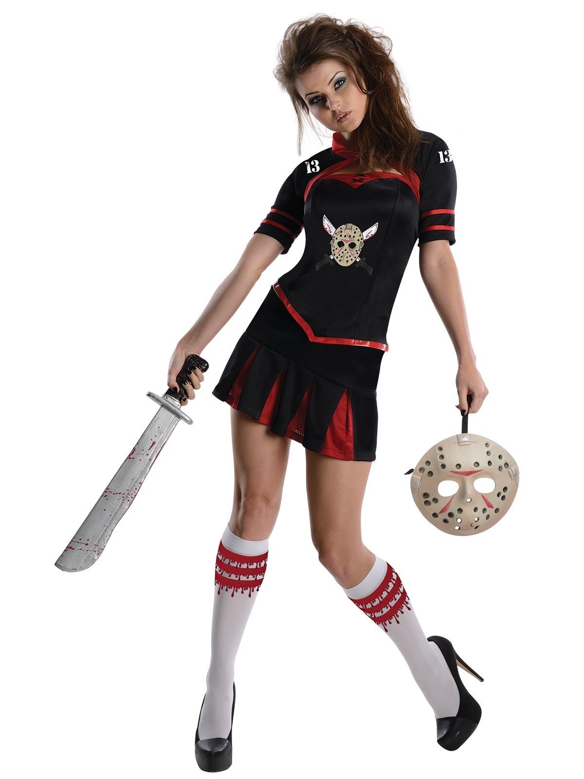 Friday the 13th Jason Cheerleader Secret Wishes Adult Costume Medium