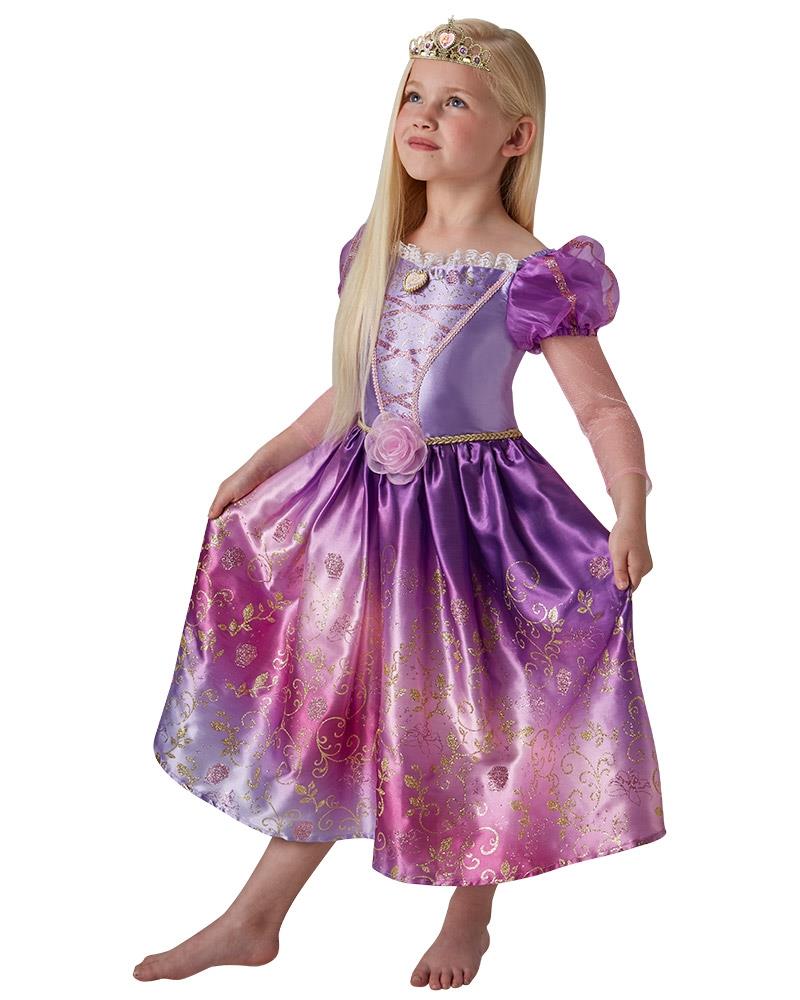 Tangled Rapunzel Rainbow Deluxe Child Costume