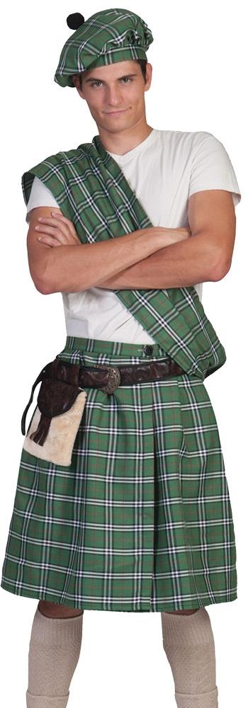 Highlander Green Adult Costume
