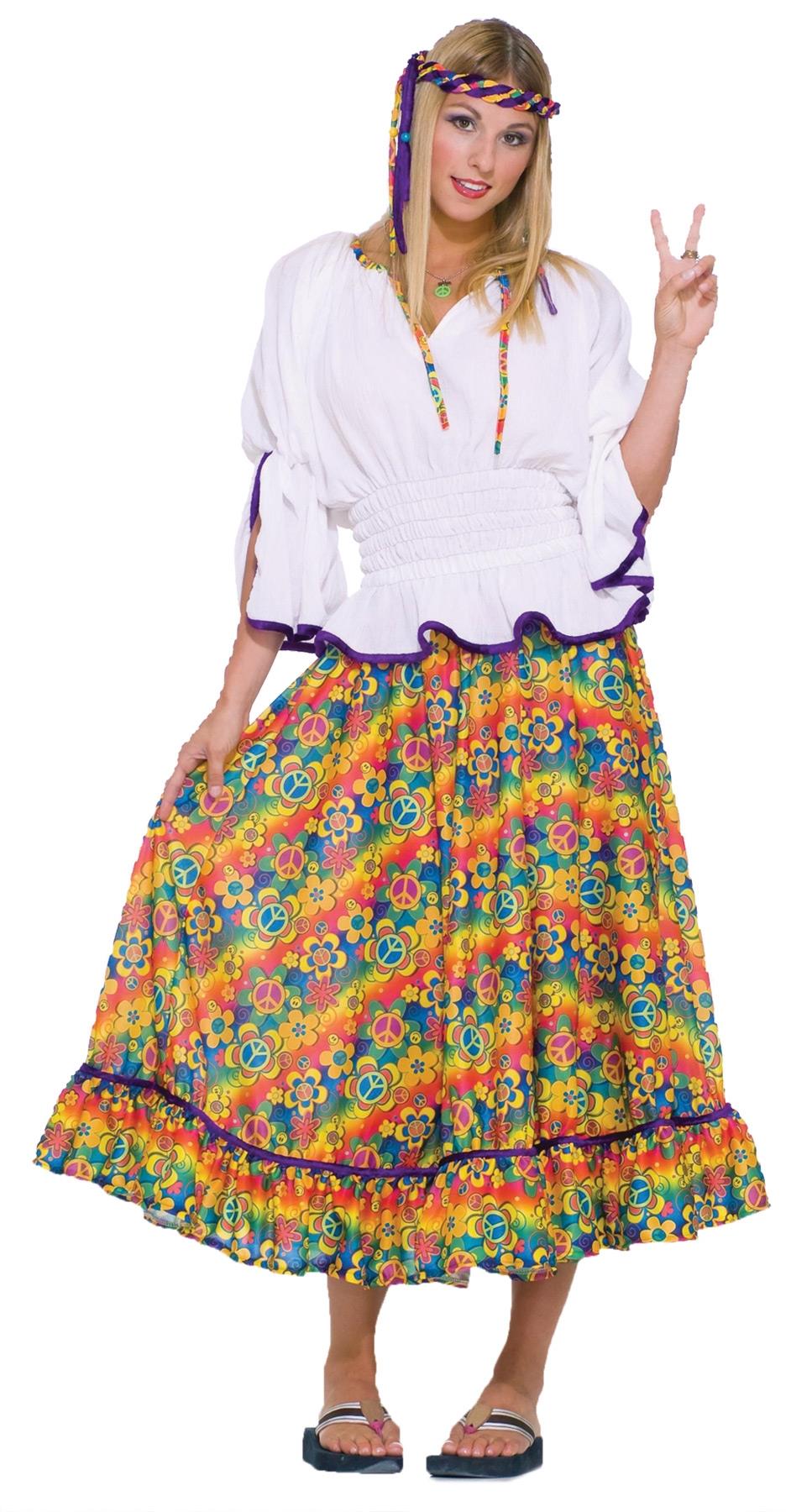 Woodstock Girl Adult Costume