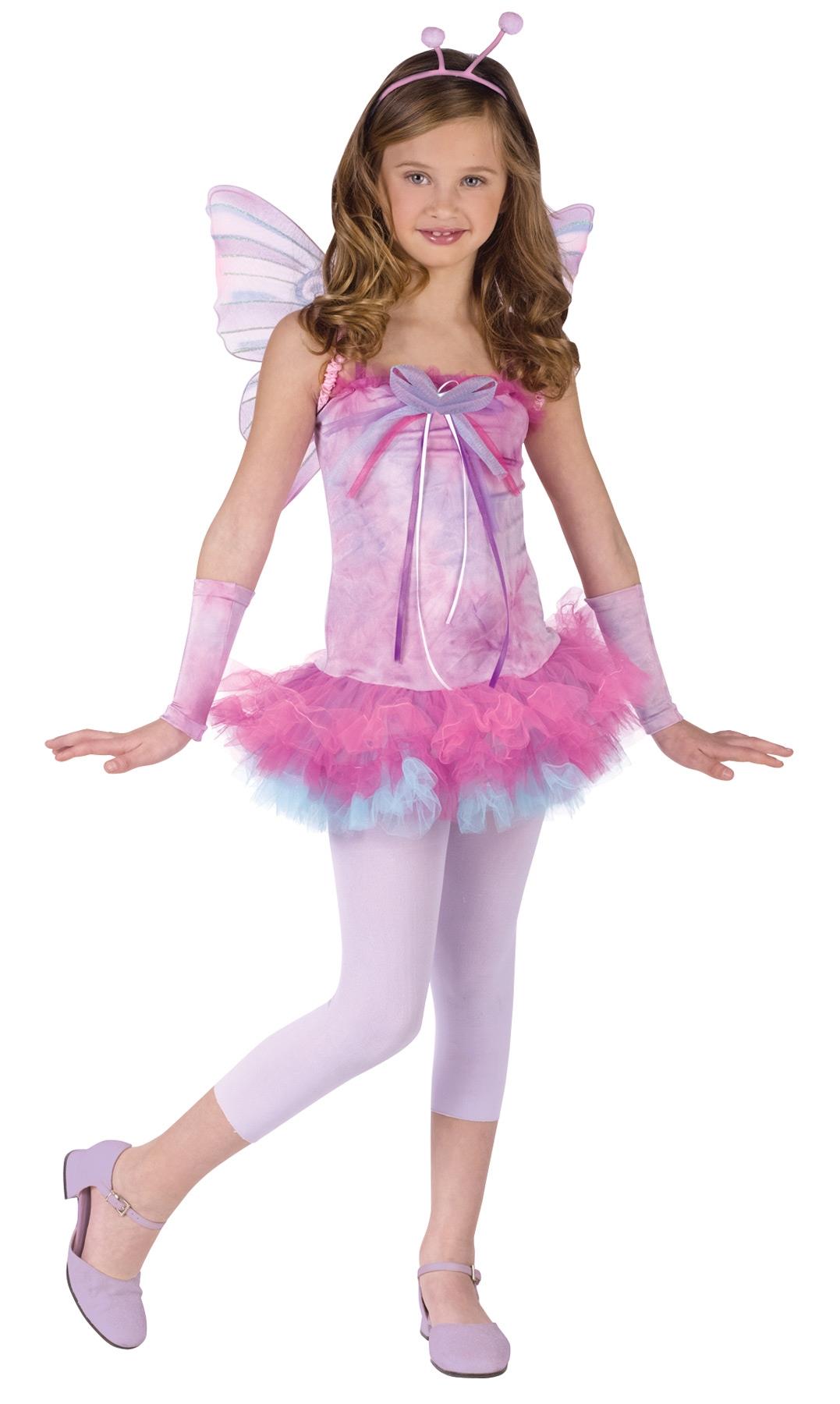 Fluttery Butterfly Child Costume Large