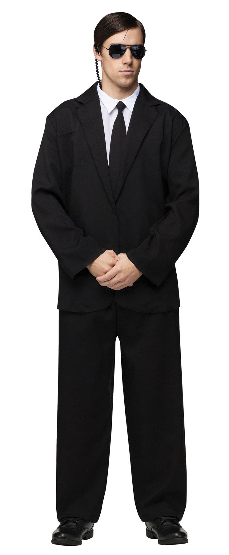 Black Suit Adult Costume
