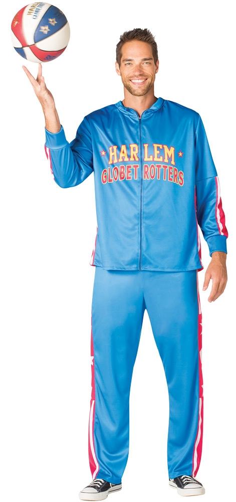 Harlem Globetrotters Warm Up Suit Adult Costume
