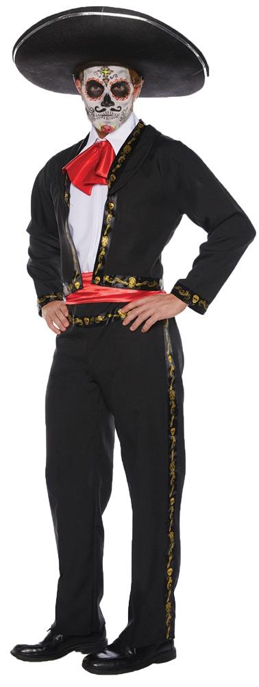 Skull Mariachi Adult Costume
