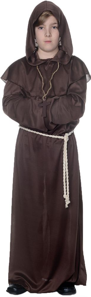 Brown Monk Robe Child Costume