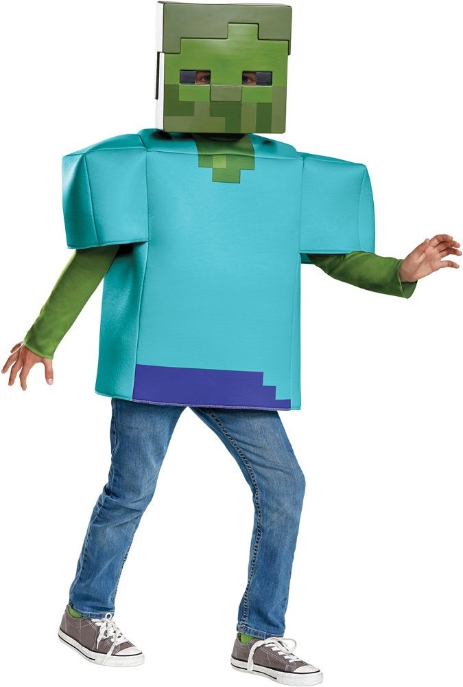 Minecraft Zombie Classic Child Costume