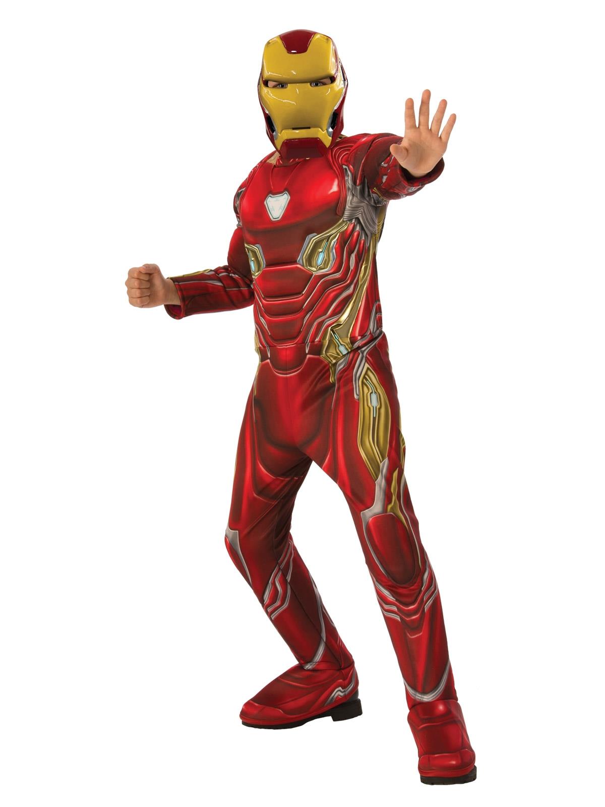 Avengers Infinity War Iron Man Deluxe Child Costume 3-5