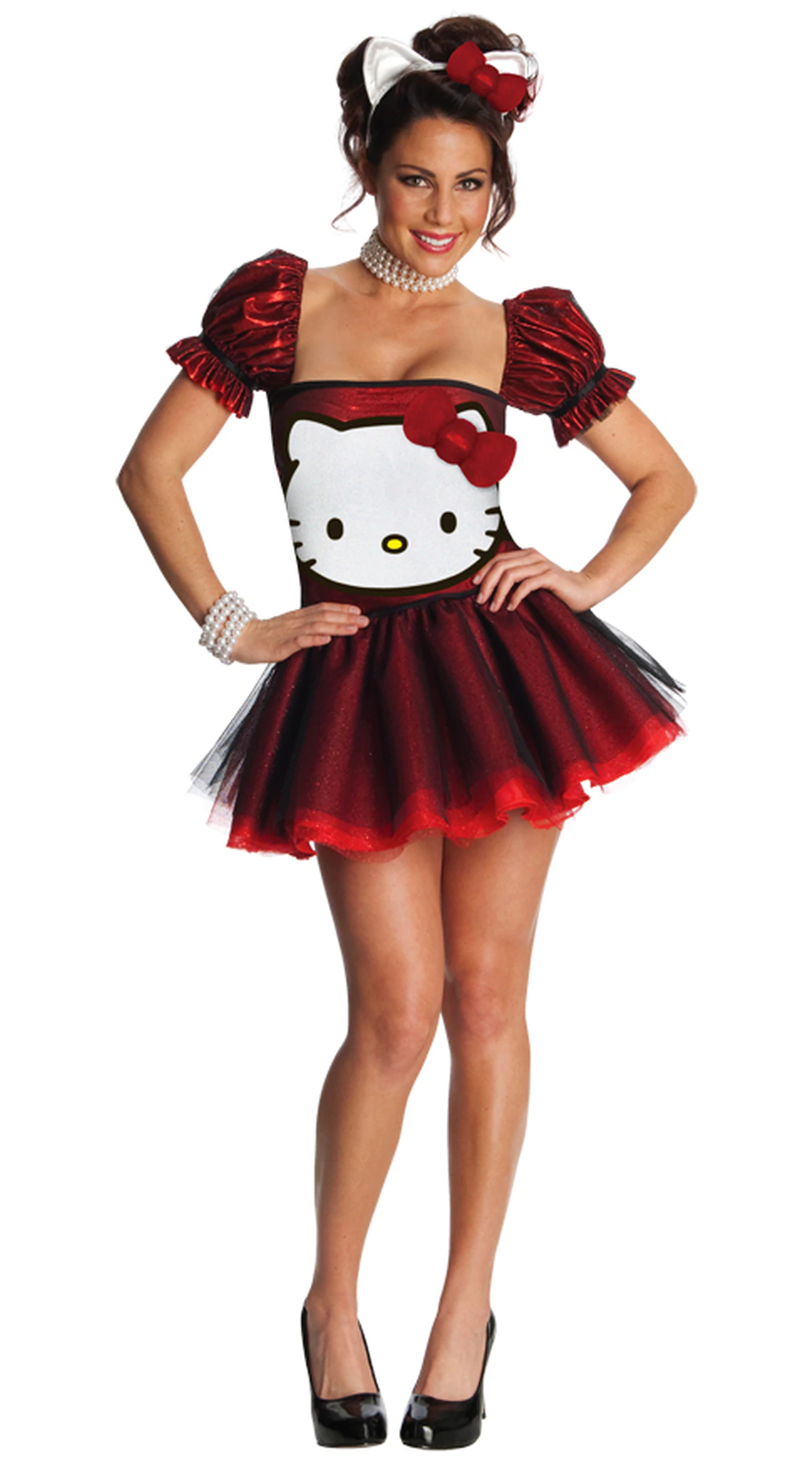 Hello Kitty Red Adult Costume