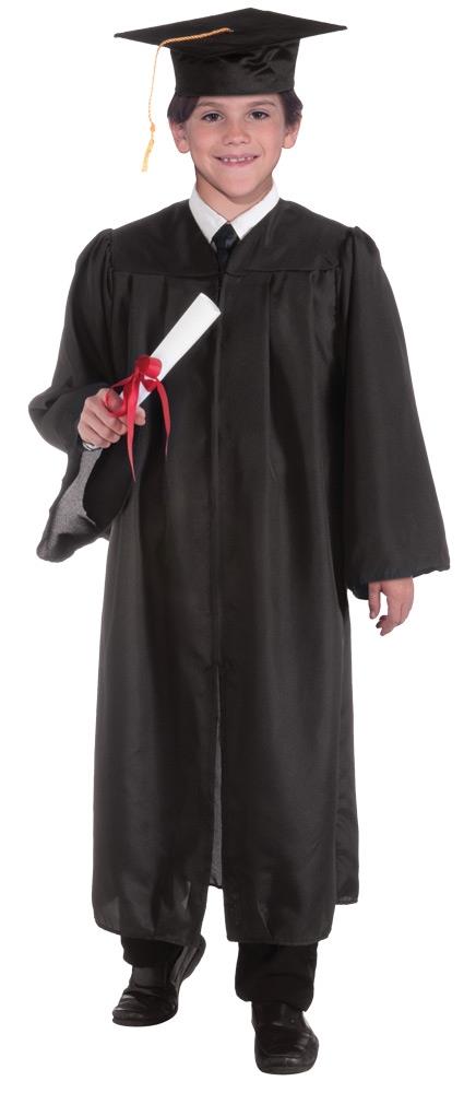 Black Graduation Robe Child Costume